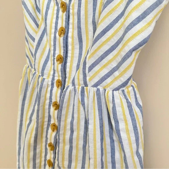 Vince Camuto Sleeveless Stripe Midi Dress Size 14 - Picture 7 of 11